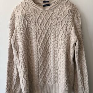 JCrew Cable Knit Fisherman’s Sweater